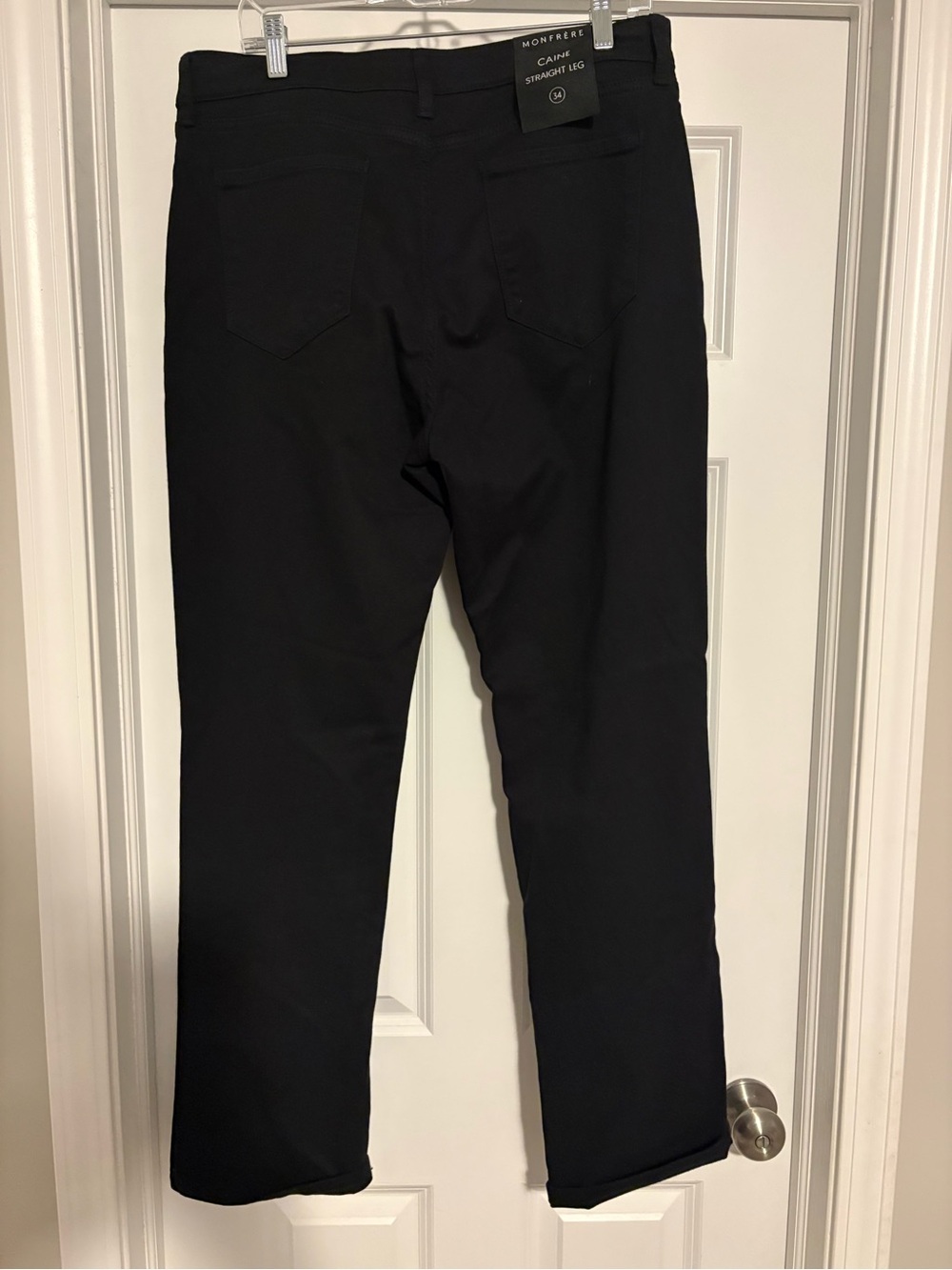 Men's Black Dress Pants - Monfère